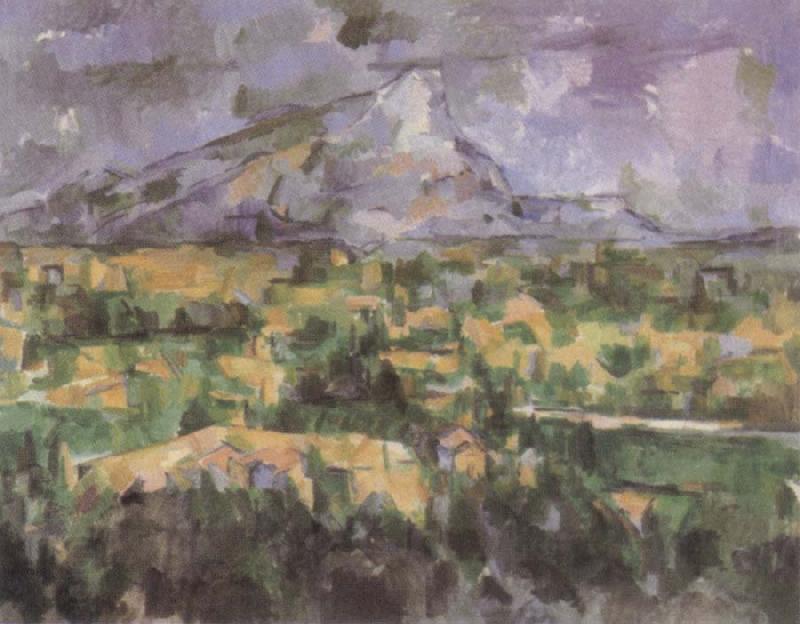 Paul Cezanne Mont Sainte-Victoire,View from Lauves oil painting picture